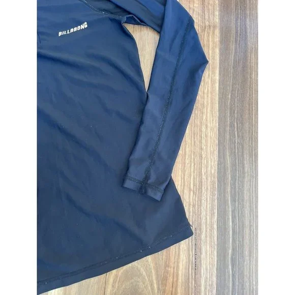 Billabong Long Sleeve Size 10 Rashie Swim Shirt 1/4 Zip - Picture 2 of 5